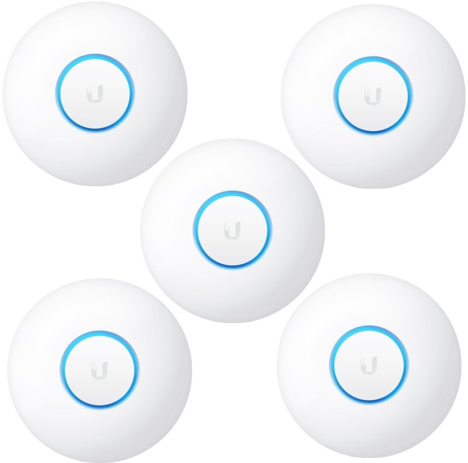 Ubiquiti UAP-nanoHD-5 - Compact UniFi Wave2 AC AP, bez PoE adaptéra, 5-pack