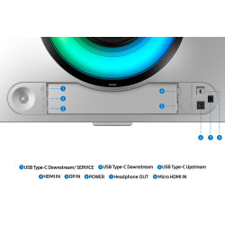 Samsung Odyssey OLED G9/LS49DG934SUXEN/49''/OLED/5120x1440/240Hz/0,03ms/Silver/2R