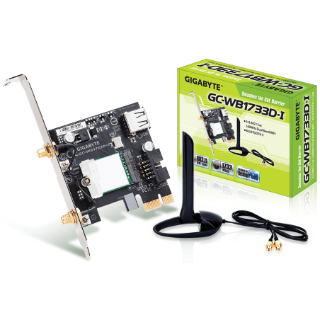 GIGABYTE PCI-E Wifi+BT 1733MBps 802.11a/b/g/n/ac