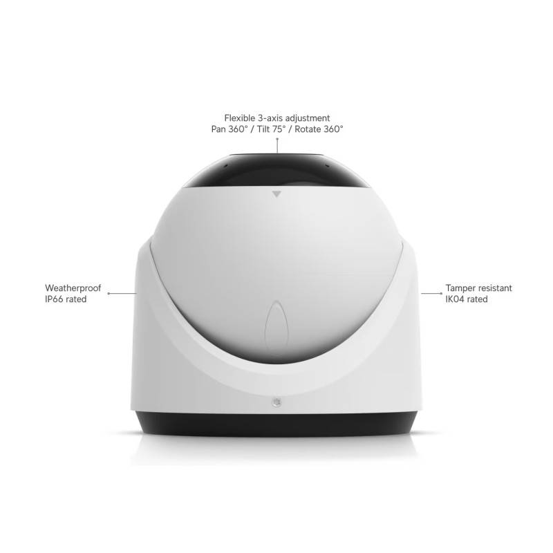 Ubiquiti UVC-G6-Turret-W - Veža UniFi Protect G6, biela