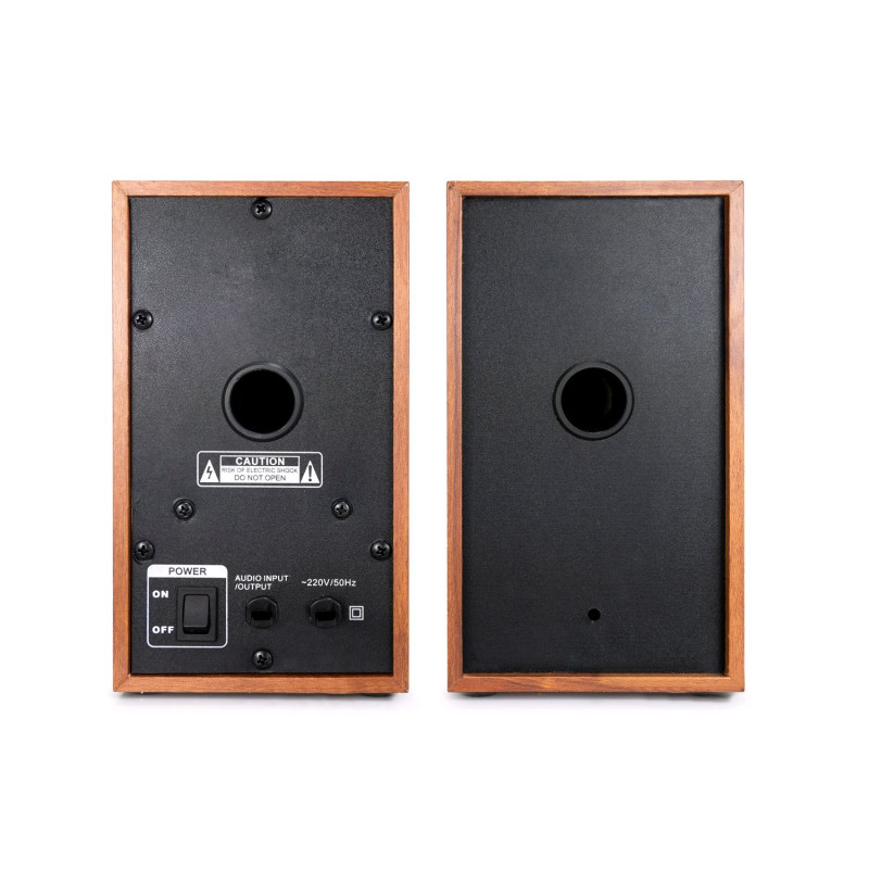 C-TECH SPK-310WD/Stereo/20W/Hnedá