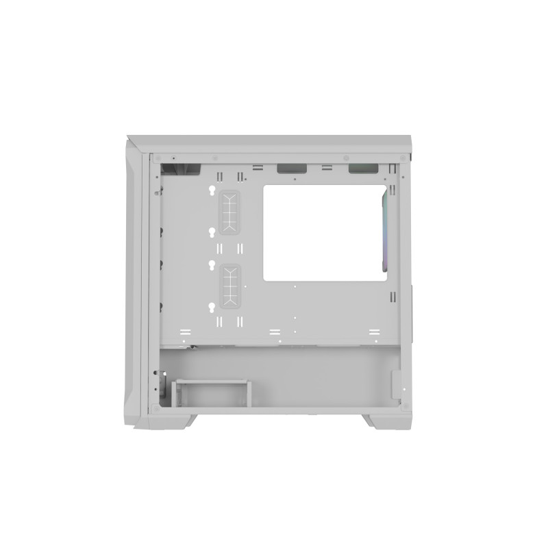 Počítačová skriňa Genesis IRID 503 ARGB LITE/Mini Tower/Transpar./Biela