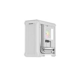 Počítačová skriňa Genesis IRID 503 ARGB LITE/Mini Tower/Transpar./Biela