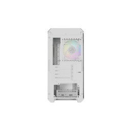 Počítačová skriňa Genesis IRID 503 ARGB LITE/Mini Tower/Transpar./Biela