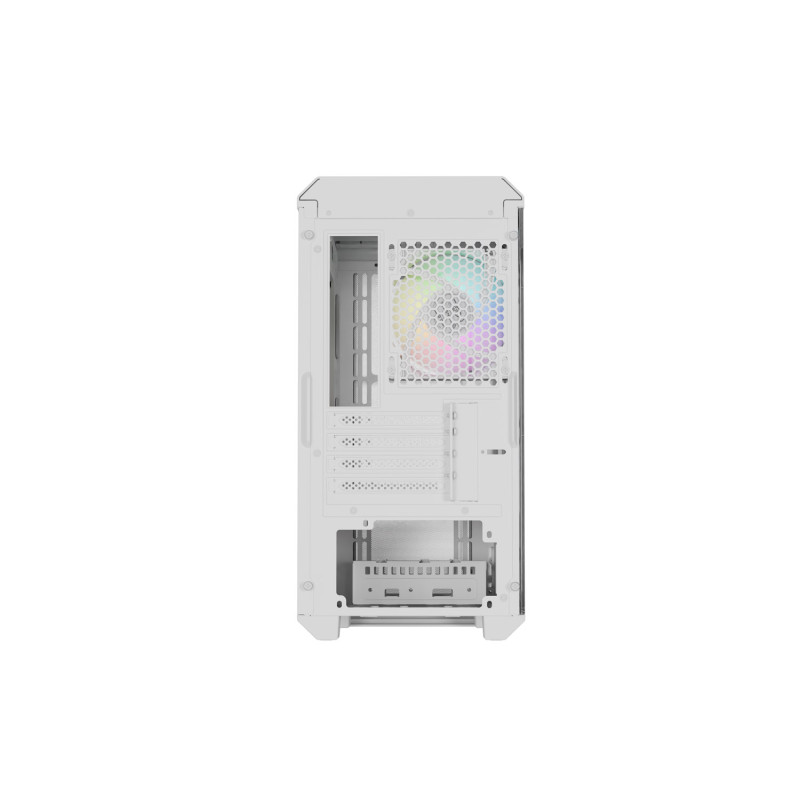 Počítačová skriňa Genesis IRID 503 ARGB LITE/Mini Tower/Transpar./Biela