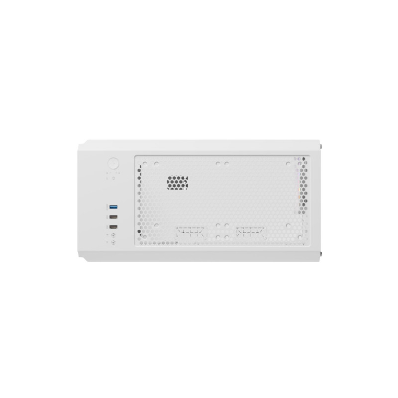 Počítačová skriňa Genesis IRID 503 ARGB LITE/Mini Tower/Transpar./Biela