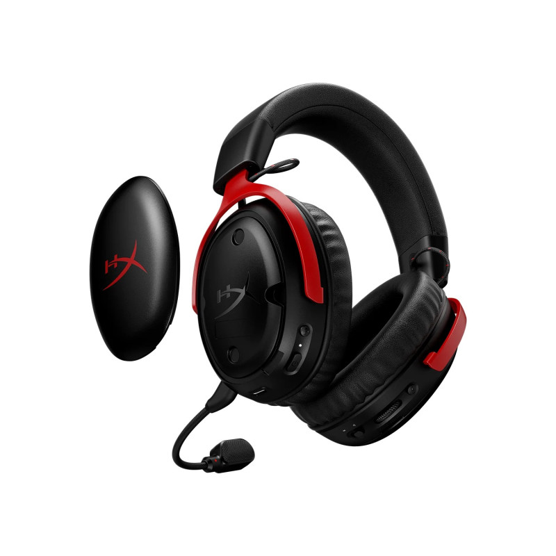 HyperX Cloud III S headset pre PC, PS5/4-blk/red