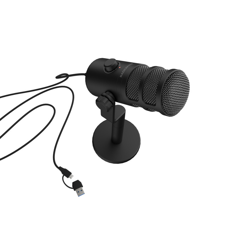 Streamovací mikrofón Genesis Radium 350D Dynamic, USB