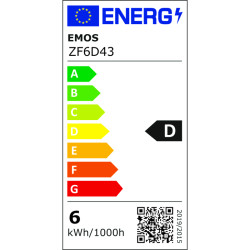 EMOS LED FLM MINI GL 5,9 W (60 W) 806lm E27 NW