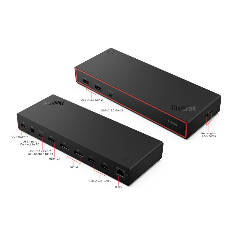 LENOVO - ThinkPad USB4 Dock 5000 - 100W EU