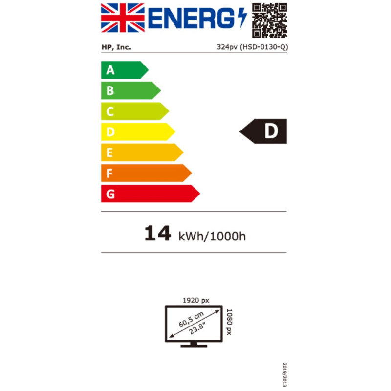 HP/324pv/23,8''/VA/FHD/100Hz/5ms/Black/3R