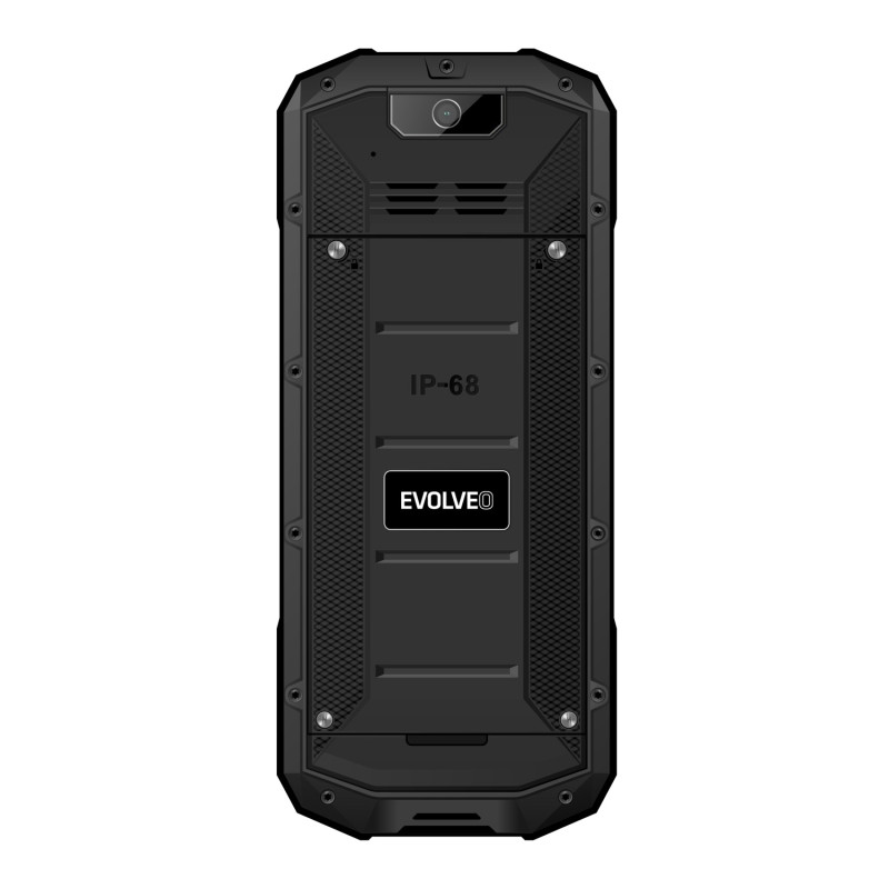 EVOLVEO StrongPhone X5, IP68 odolný Dual SIM telefón, 2,4'' LCD, 2500mAh, černo-sivý