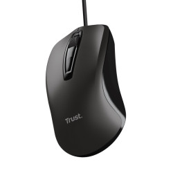 TRUST BASICS/Kancelárska/Optická/1 200 DPI/Drôtová USB/Čierna