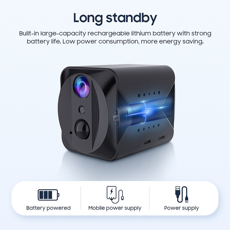 Minikamera Viking S309 Wifi/1080P/nočné videnie/pohybový senzor/2500mAh/mobilné aplikácie