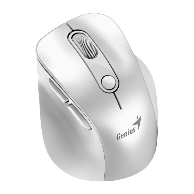 Genius Ergo 9000S Pre/Ergonomická/Optická/Pre pravákov/2 400 DPI/USB+BT/Biela