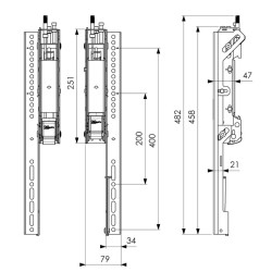 VOGELS - Vogel's 3D ramená Connect-it PFS 3504