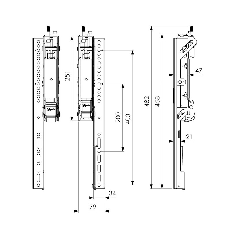 VOGELS - Vogel's 3D ramená Connect-it PFS 3504