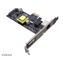 AKASA 2.5 Gigabit PCIe sieťová karta s PoE