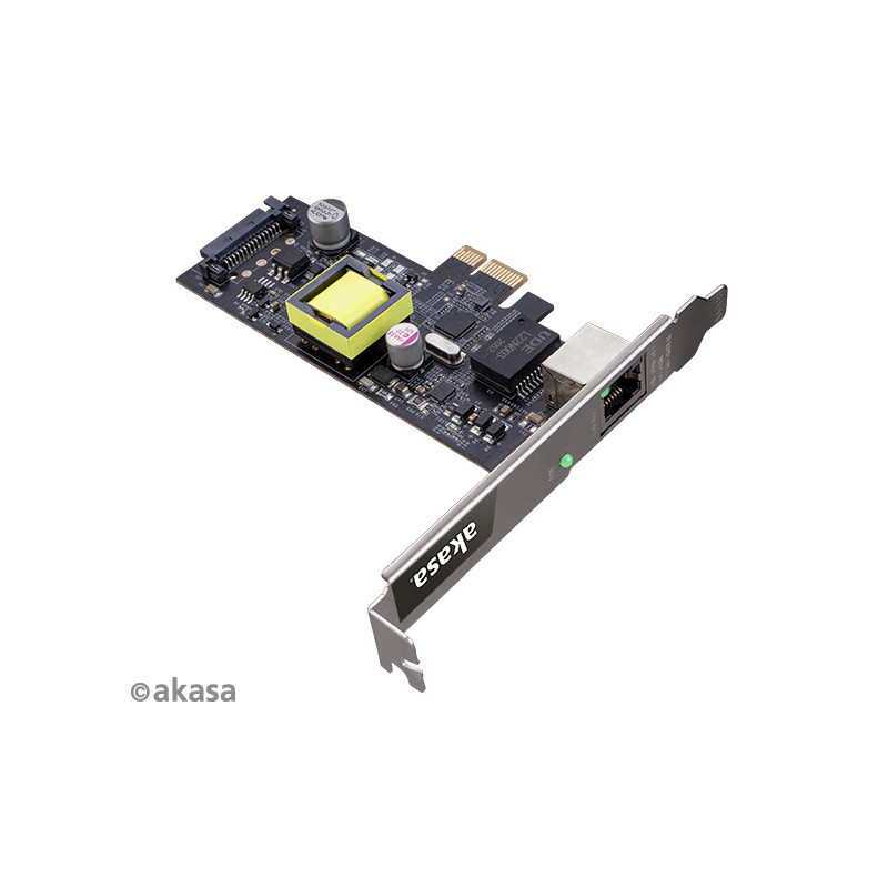 AKASA 2.5 Gigabit PCIe sieťová karta s PoE