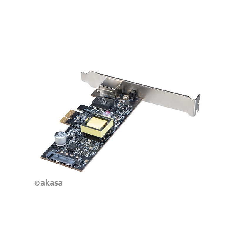 AKASA 2.5 Gigabit PCIe sieťová karta s PoE