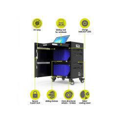 NONAME - PORT CONNECT CHARGING CABINET 20 Tablets + 1 NB, čierny