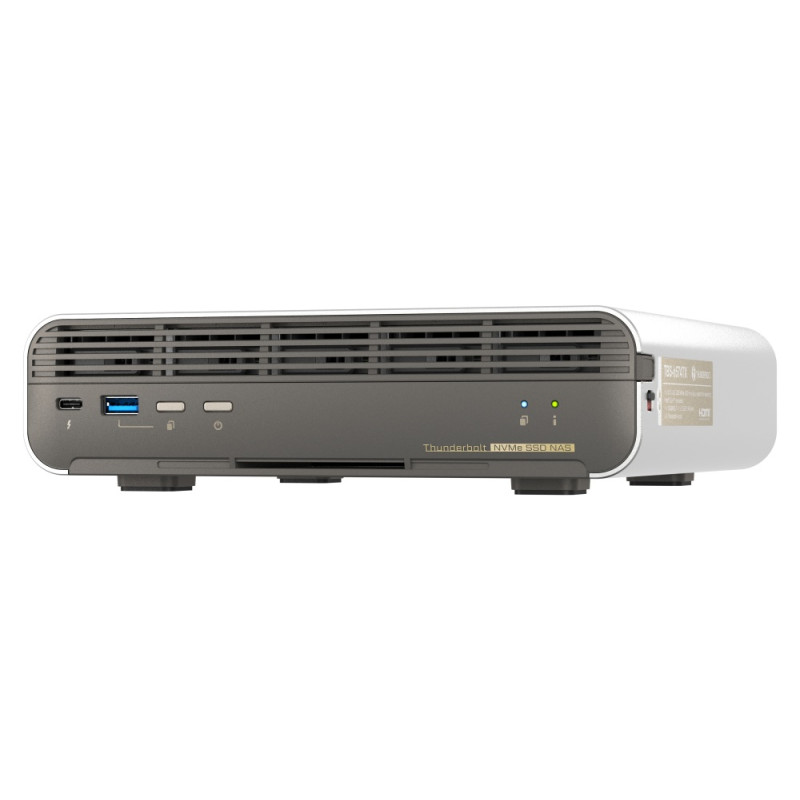 QNAP TBS-h574TX-i5UC-05S02 (i5, 16GB RAM, 5x 3,84TB E1.S, 1x 2,5GbE, 1x 10GbE, 2x Thunderbolt 4)