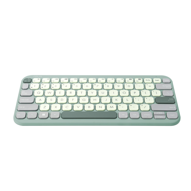 ASUS Marshmallow Keyboard KW100/Bezdrôtová Bluetooth/ CZ- SK layout/Zelená