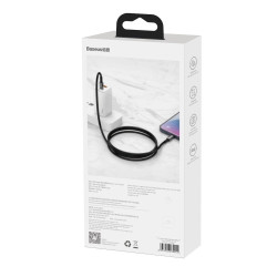 NONAME - Baseus Dátový kábel Tungsten Gold PD 20W 2m USB-C/Lightning čierny