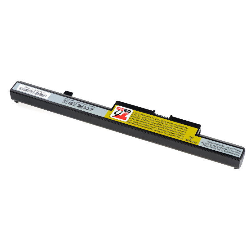 Batérie T6 Power pre Lenovo B40-30, B40-70, B50-30, N40-30, N50-30, E50-80, 2600mAh, 38Wh, 4cell