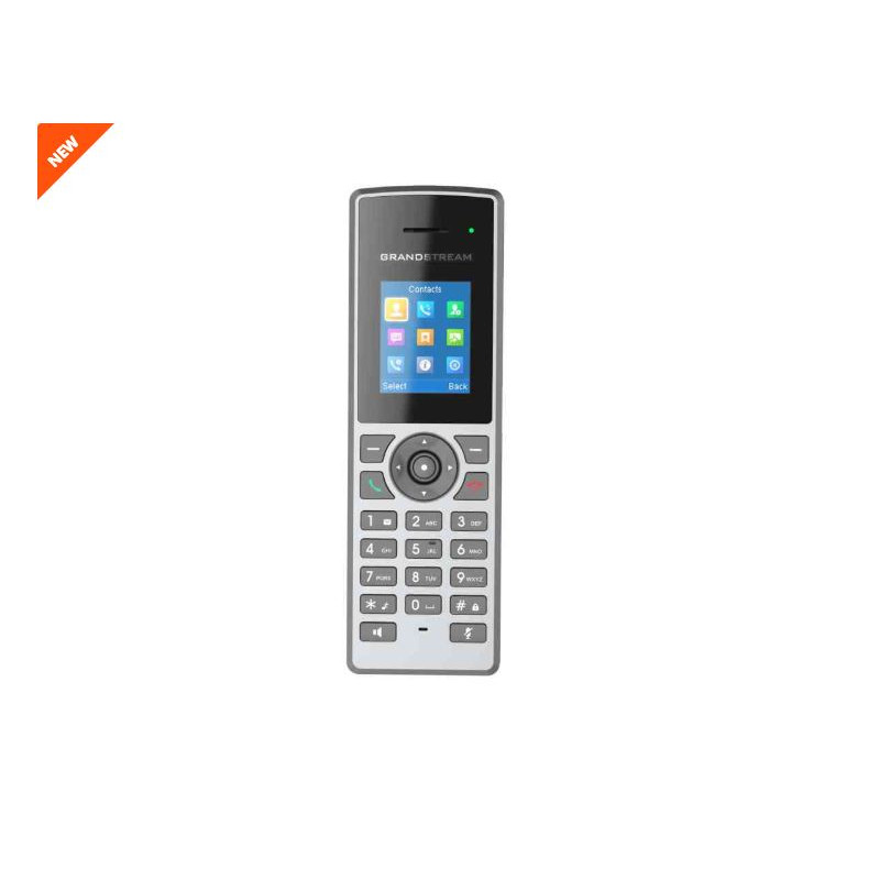 Grandstream DECT rúčka DP722, 1,8'' TFT bar. displej, 3.5mm jack, Micro-USB, 3cest. audiokonf.