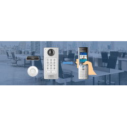 Grandstream WP820 WiFi IP tel., 2,4'' bar. displ., 2SIP úč., video, BT, Micro USB, Handover