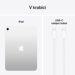Apple iPad 11'' (A16) - 2025/Wi-Fi/10,9''/2360x1640/128GB/iPadOS18/Silver