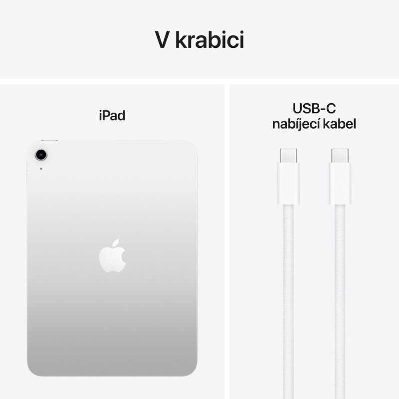Apple iPad 11'' (A16) - 2025/Wi-Fi/10,9''/2360x1640/128GB/iPadOS18/Silver