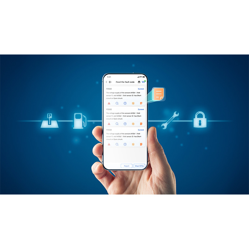 VIKING - TOPDON diagnostické zariadenie TopScan Pro/OBD 2 funkcie/13 špeciálnych funkcií/Android/iOS/aplikácie