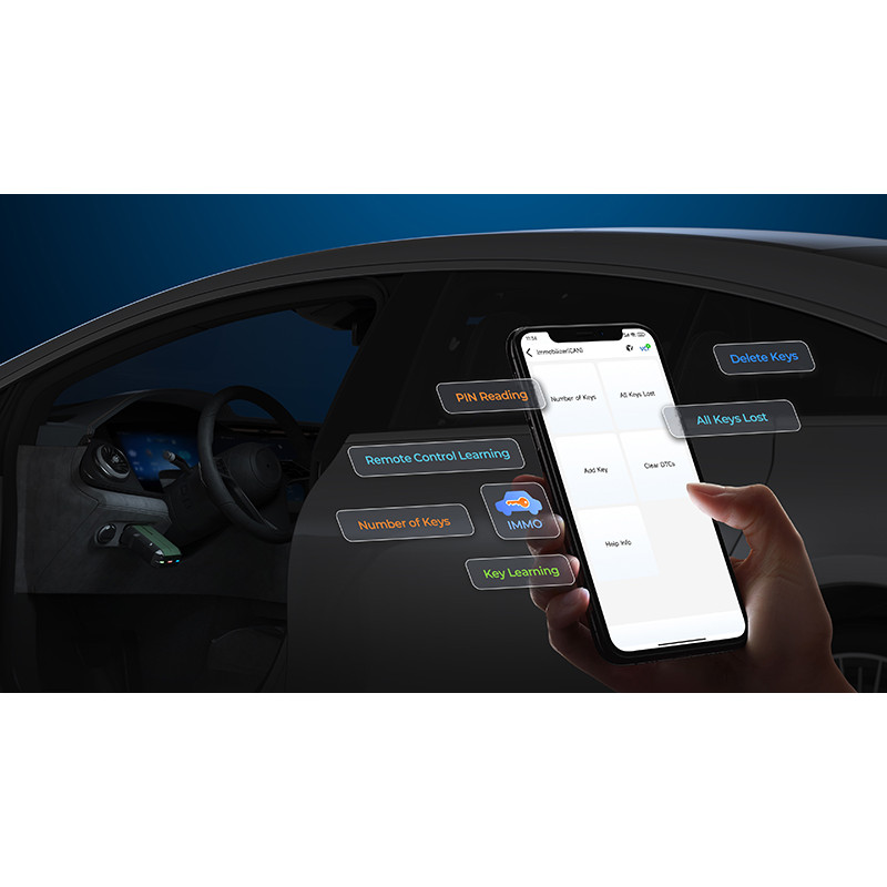 VIKING - TOPDON diagnostické zariadenie TopScan Pro/OBD 2 funkcie/13 špeciálnych funkcií/Android/iOS/aplikácie