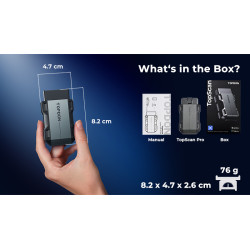 VIKING - TOPDON diagnostické zariadenie TopScan Pro/OBD 2 funkcie/13 špeciálnych funkcií/Android/iOS/aplikácie