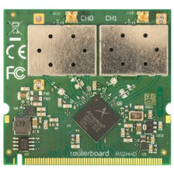 Mikrotik R52HnD MiniPCI karta s MMCX konektormi