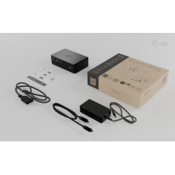 i-tec Thunderbolt5 Quattro Display Docking Station, 5x USB, 2.5 GLAN, Power Delivery 140W