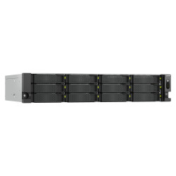 QNAP TS-h1465U-RP-8G (Intel 4core, ZFS, 8GB DDR5 RAM, 12x SATA + 2x E1.S, 1x PCIe, 2x 2,5GbE)