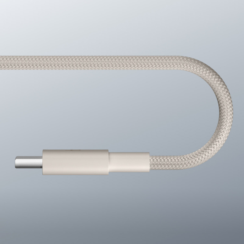 APPLE - Beats 240W USB-C/USB-C Braided Cable (3m)-S.Stone