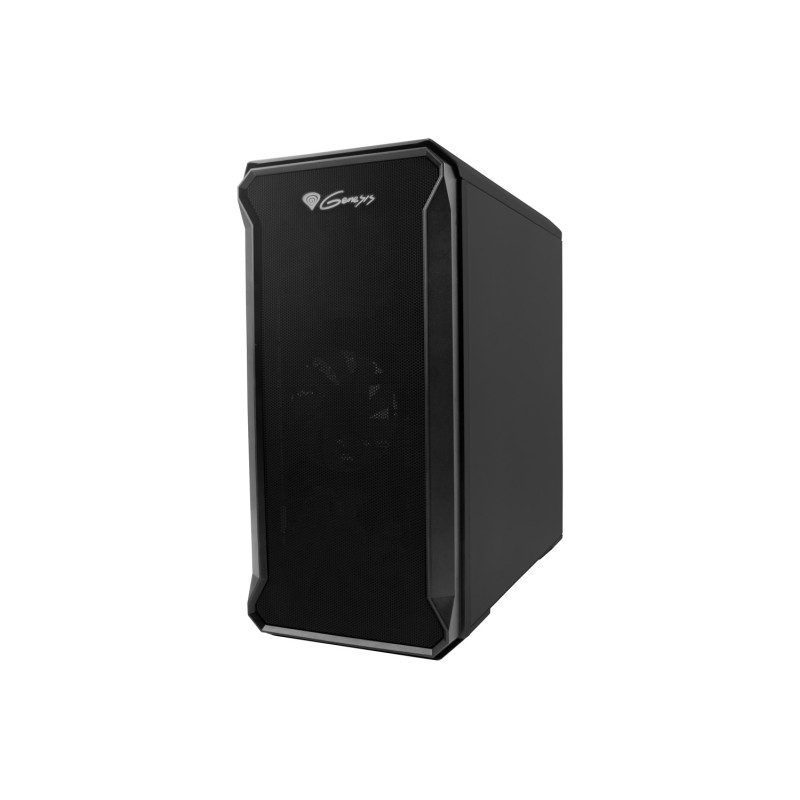 Počítačová skriňa Genesis IRID 503 V2/Micro Tower/Transpar./Čierna