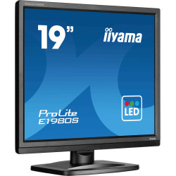 iiyama ProLite/E1980S/19''/TN/1280x1024/75Hz/3ms/Black/3R