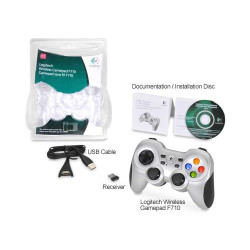LOGITECH OEM - Logitech Wireless Gamepad F710, USB _