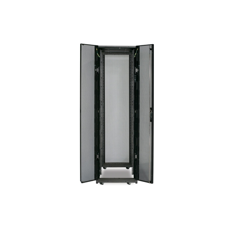 APC - Netshelter SX 42U 600mm Wide x 1200mm Deep Enclosure Without Sides Black