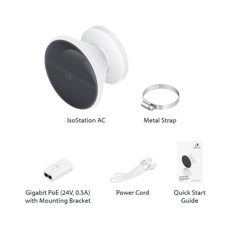 Ubiquiti IS-5AC - 5 GHz IsoStation AC, airMAX AC, 45°