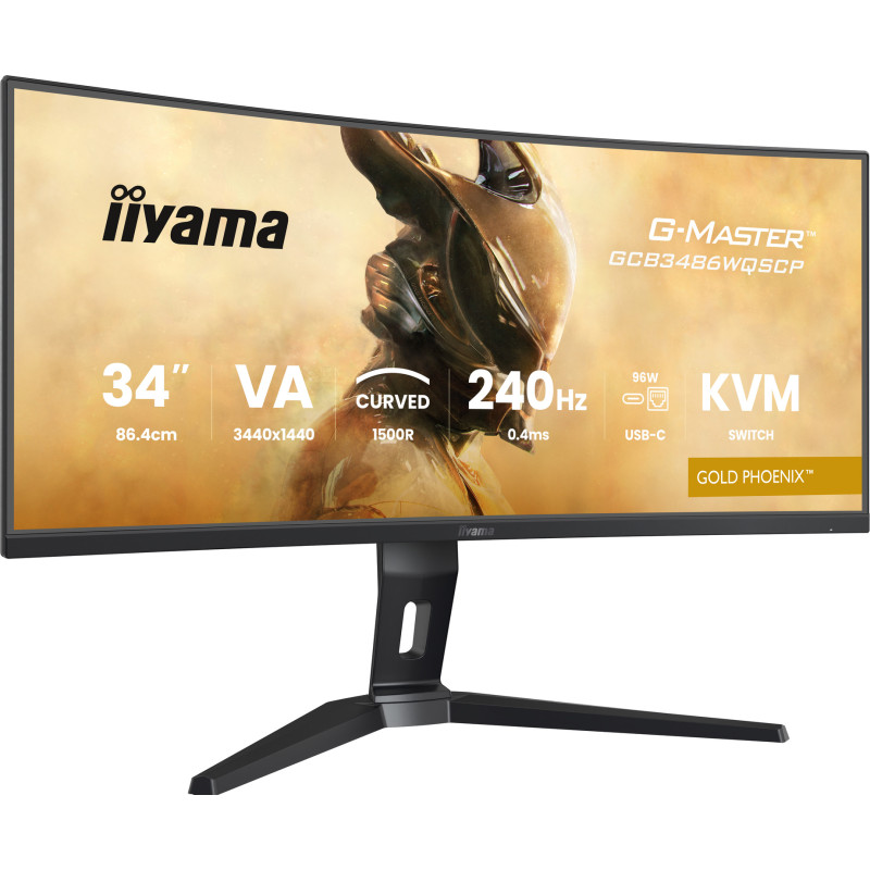 iiyama G-Master/GCB3486WQSCP-B1/34''/VA/wQHD/240Hz/0,4ms/Black/3R