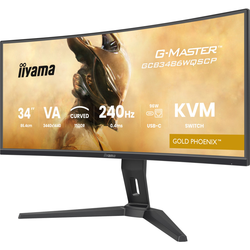 iiyama G-Master/GCB3486WQSCP-B1/34''/VA/wQHD/240Hz/0,4ms/Black/3R