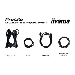iiyama G-Master/GCB3486WQSCP-B1/34''/VA/wQHD/240Hz/0,4ms/Black/3R