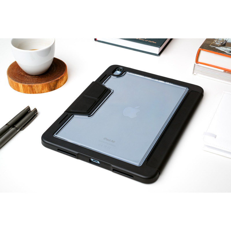 ER POWER kryt Rugged Flip pre Apple iPad Air 13 (2025/2024) čierny