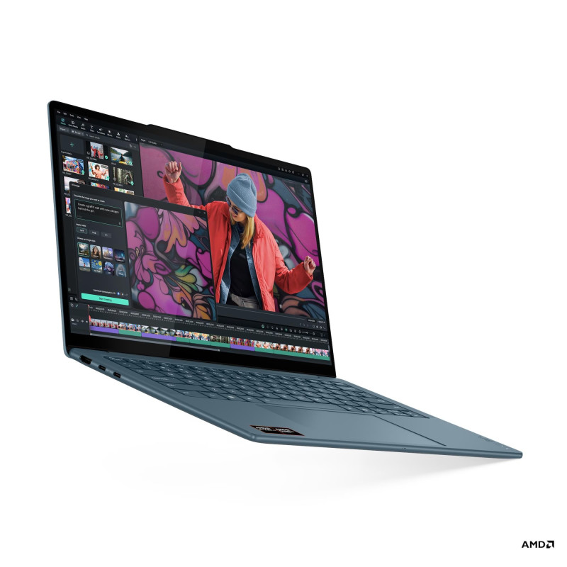 Lenovo Yoga Slim 7/14AKP10/AI7-345/14''/2880x1800/16GB/512GB/AMD int/W11H/Tidal Teal/3R On-Site